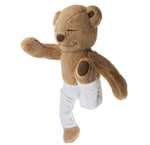 Yoga Meditation Kung fu Bear Plush Stuffed Toy, 40 cms